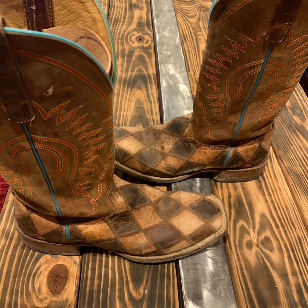 Anderson Bean “horsepower” boots.